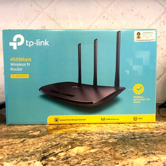 TP-Link 450Mbps Wireless Network Router Wi-Fi Multimodal Router TL-WR940N - Picture 1 of 8